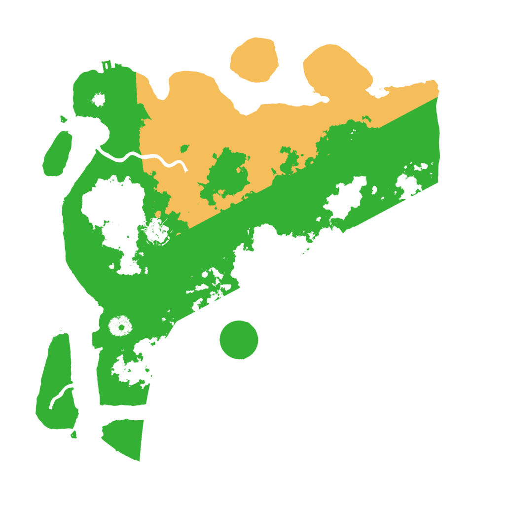 Biome Rust Map: Procedural Map, Size: 3500, Seed: 1859584650