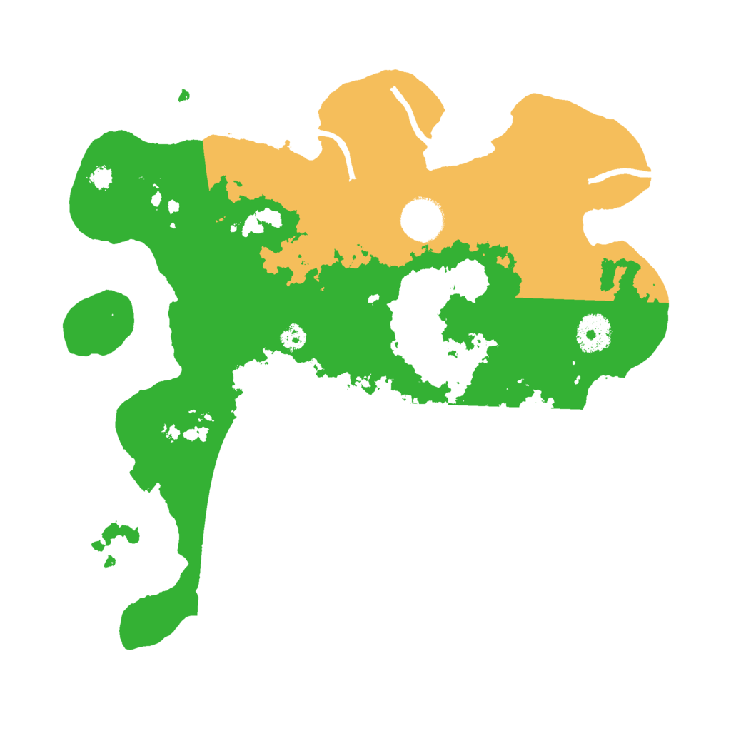 Biome Rust Map: Procedural Map, Size: 3000, Seed: 436925354