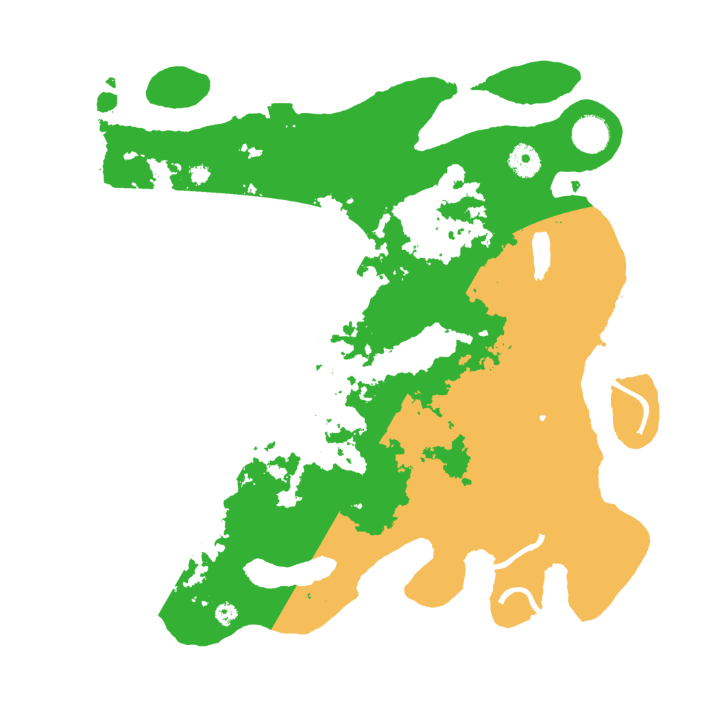 Biome Rust Map: Procedural Map, Size: 3300, Seed: 332756522