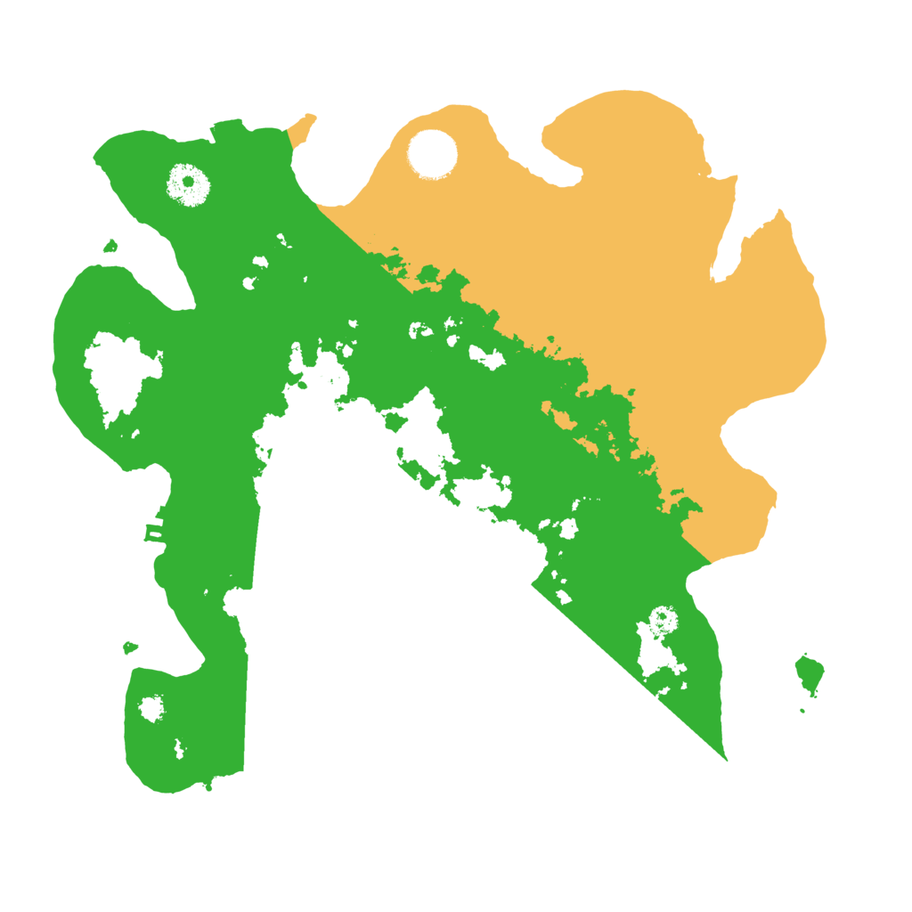 Biome Rust Map: Procedural Map, Size: 3250, Seed: 122555325