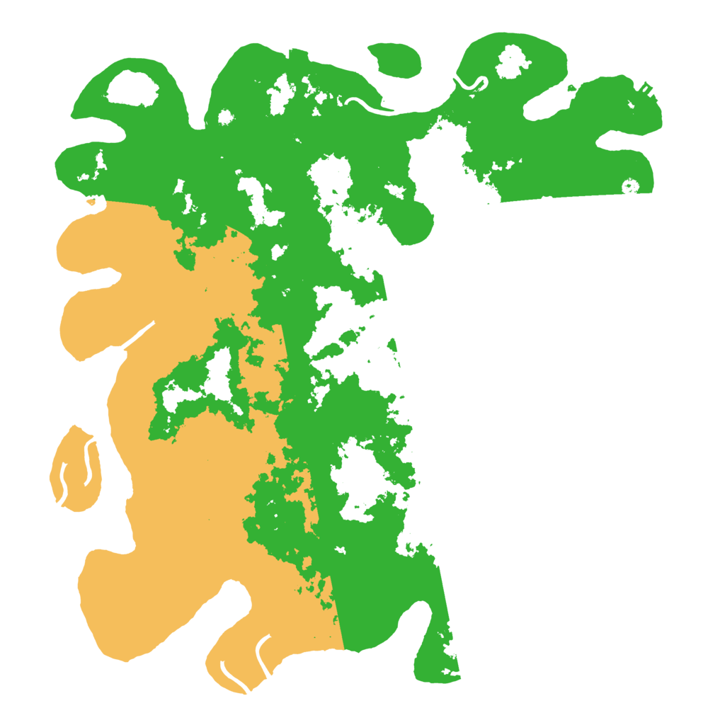 Biome Rust Map: Procedural Map, Size: 4400, Seed: 30237294