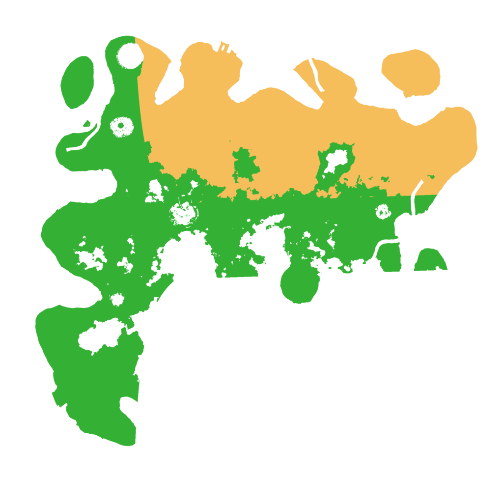 Biome Rust Map: Procedural Map, Size: 3500, Seed: 856288976