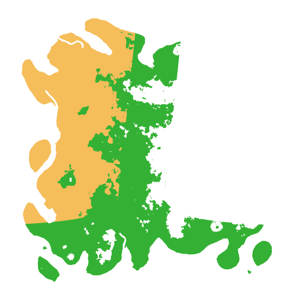 Biome Rust Map: Procedural Map, Size: 4100, Seed: 46874516