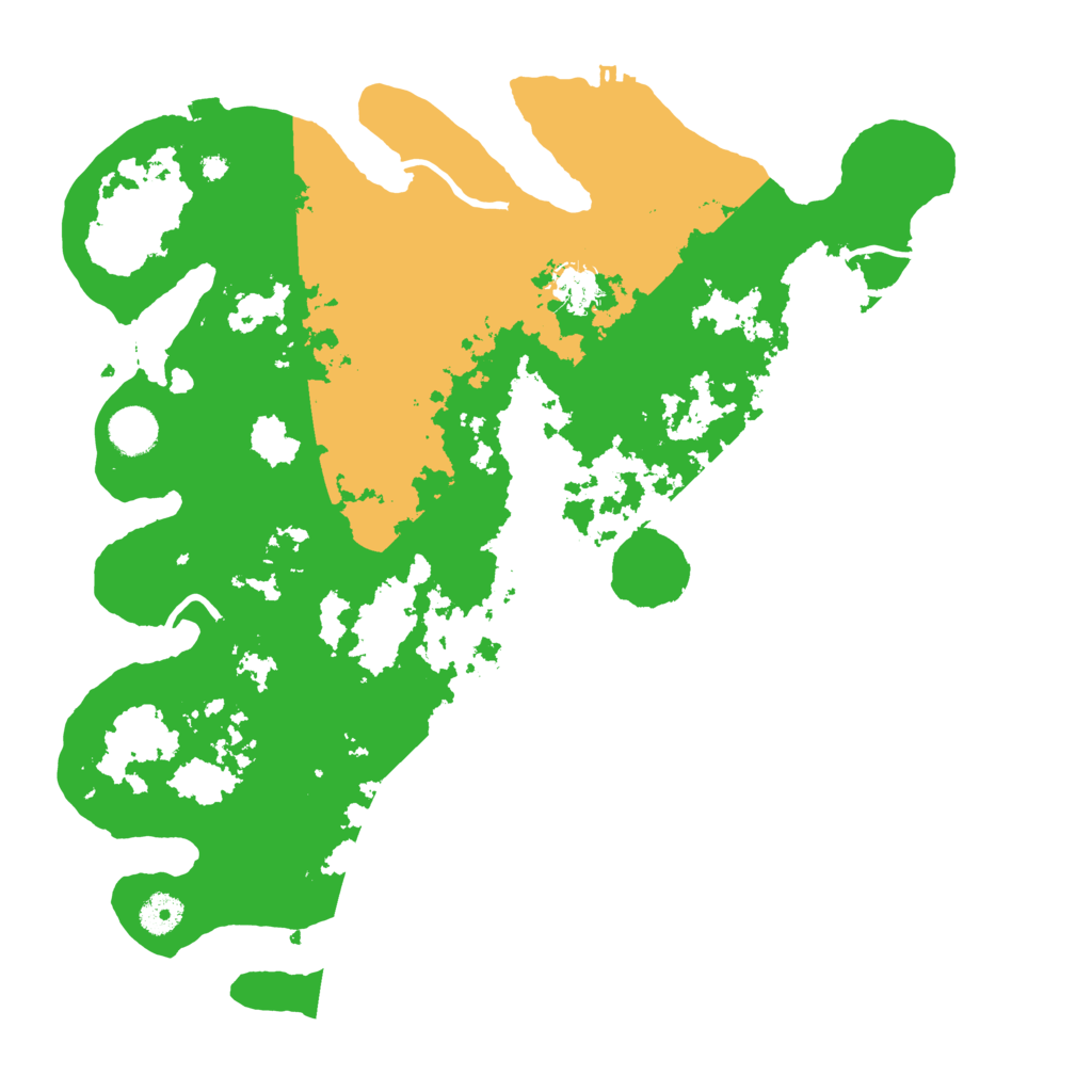 Biome Rust Map: Procedural Map, Size: 3950, Seed: 25659534