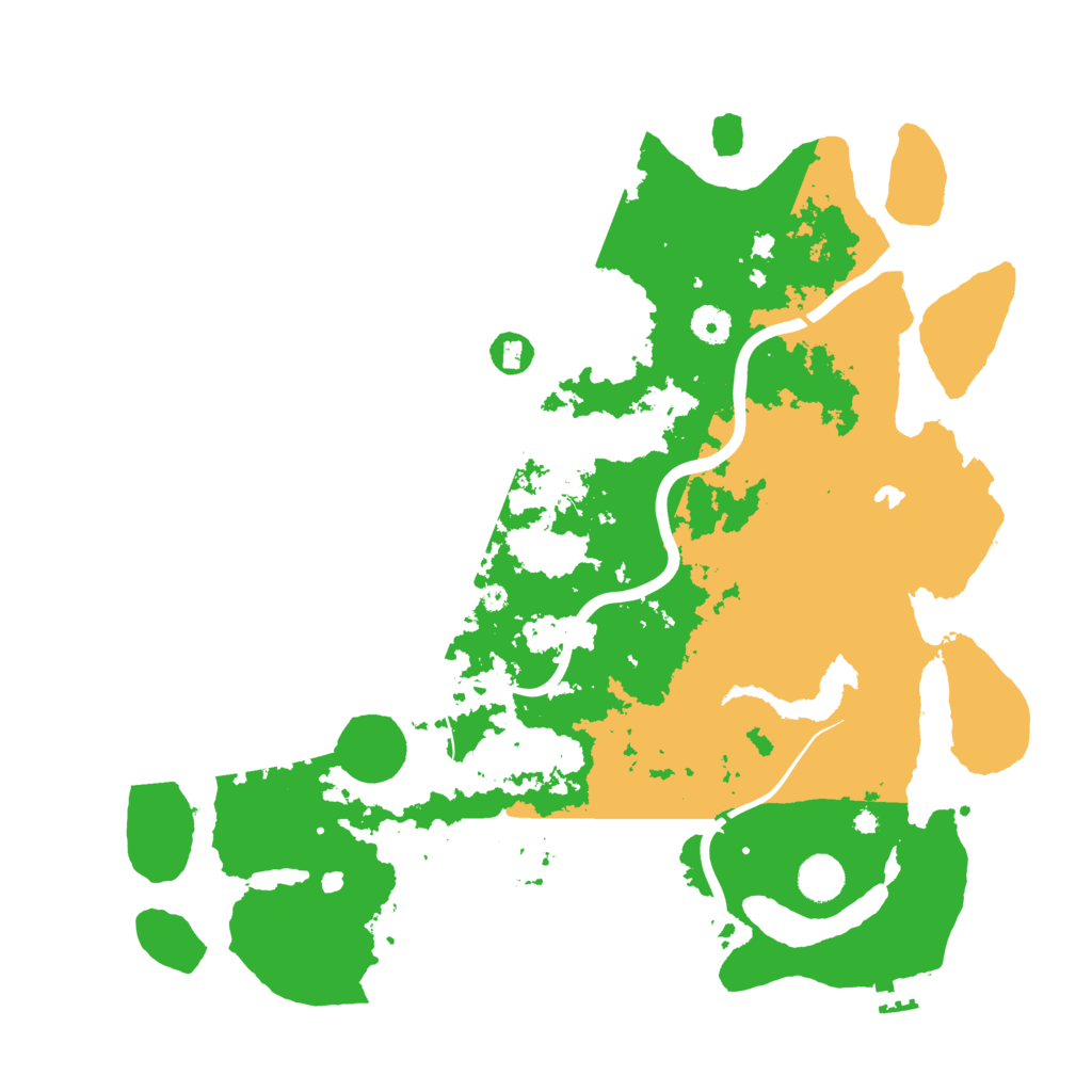 Biome Rust Map: Procedural Map, Size: 4200, Seed: 1823465133