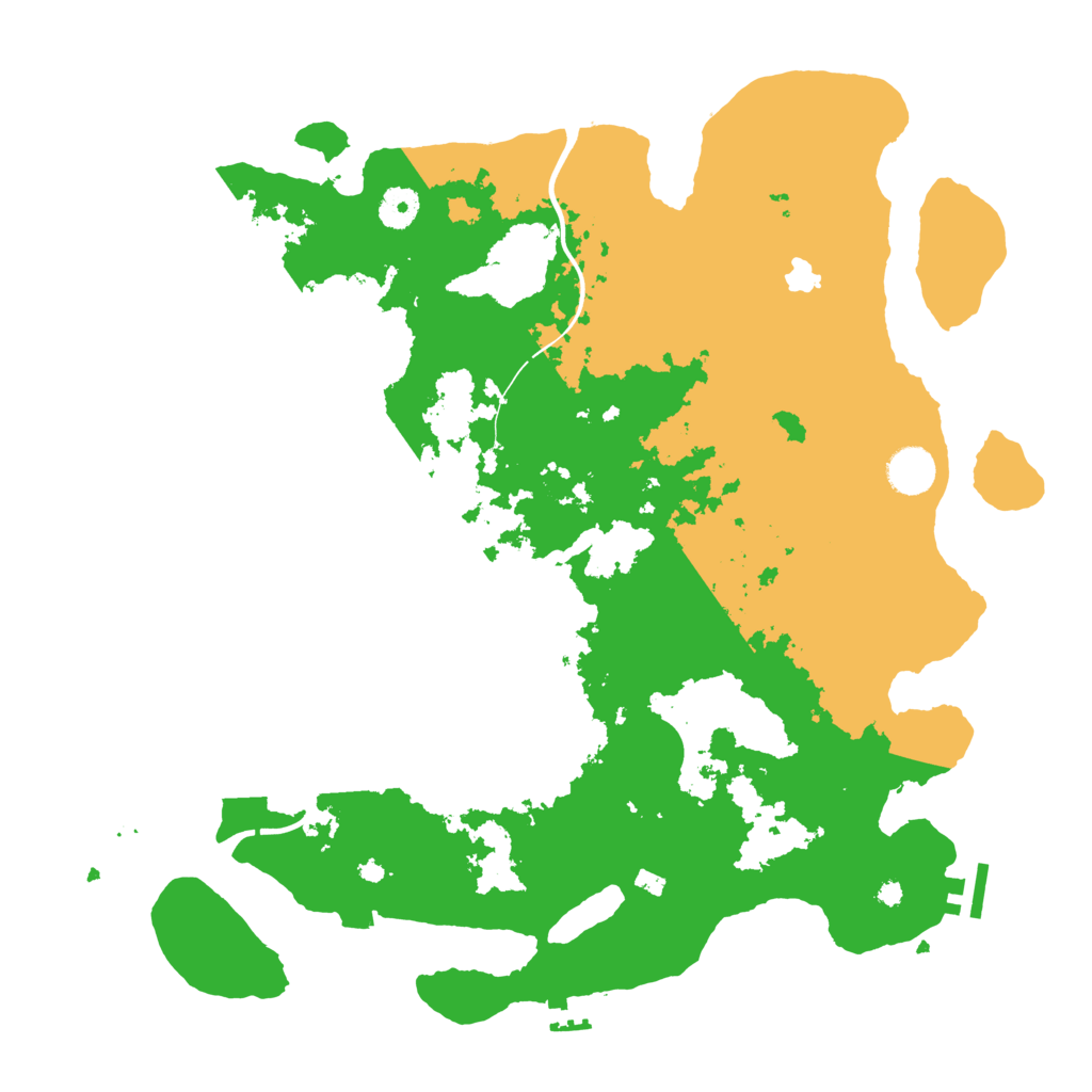 Biome Rust Map: Procedural Map, Size: 4000, Seed: 681078