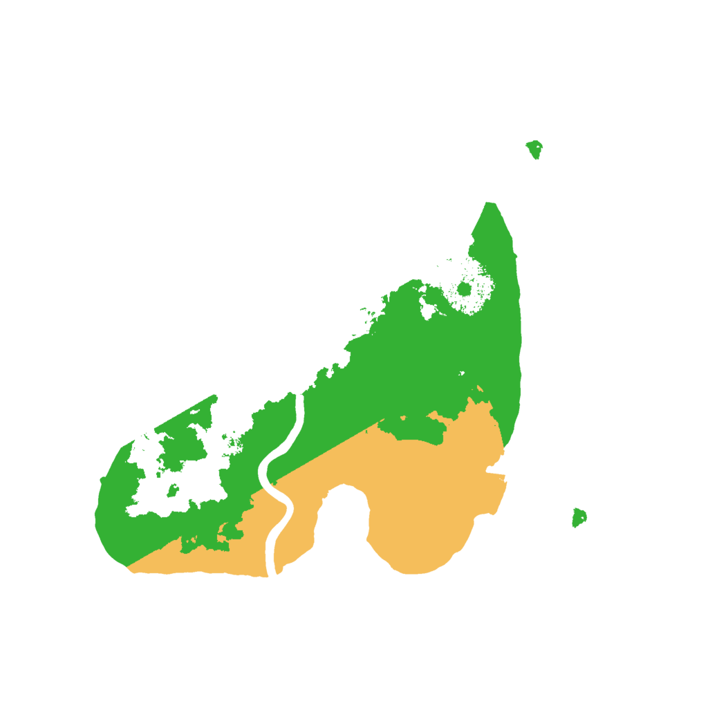 Biome Rust Map: Procedural Map, Size: 2000, Seed: 456663646