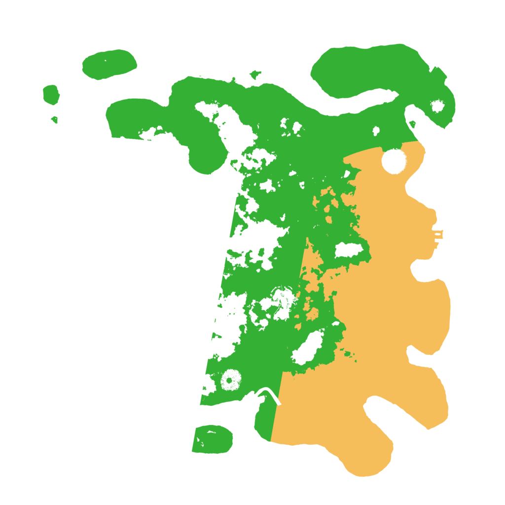 Biome Rust Map: Procedural Map, Size: 3600, Seed: 97657671