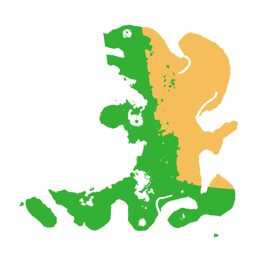 Biome Rust Map: Procedural Map, Size: 3000, Seed: 1144220233