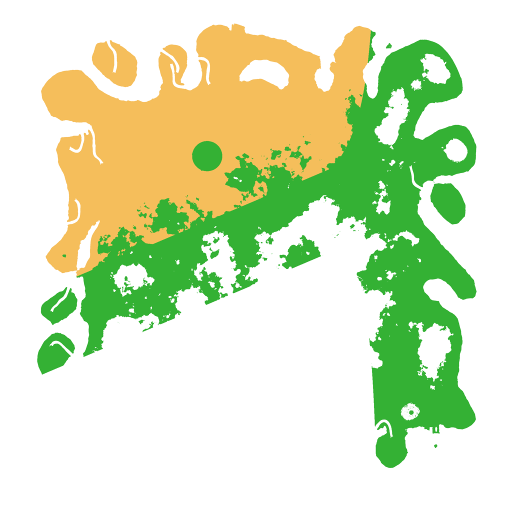 Biome Rust Map: Procedural Map, Size: 4500, Seed: 483299072