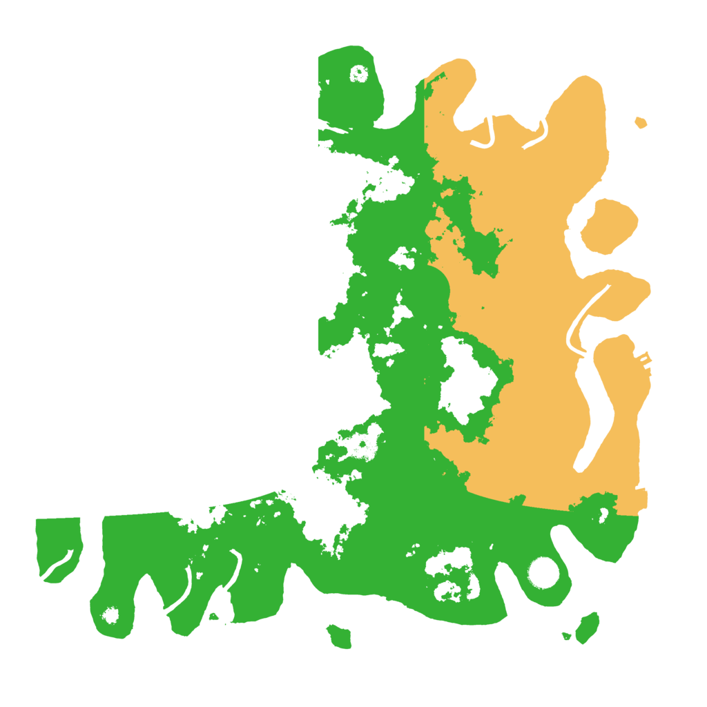 Biome Rust Map: Procedural Map, Size: 4000, Seed: 895536435