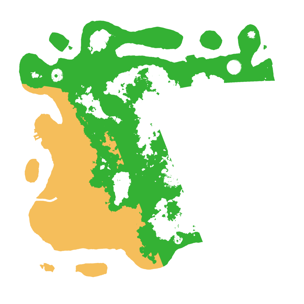 Biome Rust Map: Procedural Map, Size: 3700, Seed: 1091900373