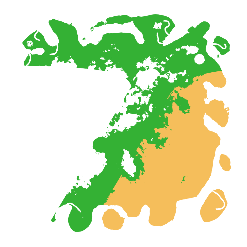 Biome Rust Map: Procedural Map, Size: 4250, Seed: 91