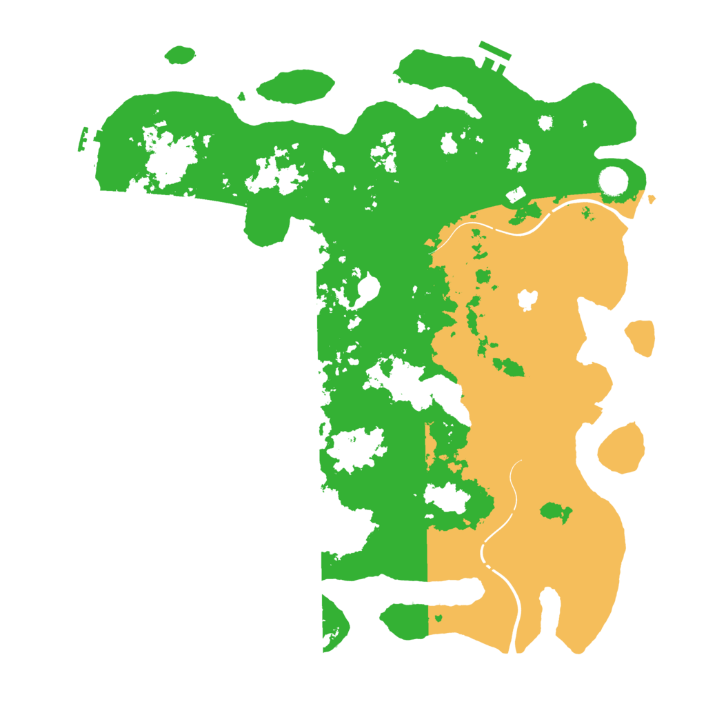 Biome Rust Map: Procedural Map, Size: 4250, Seed: 1422932499