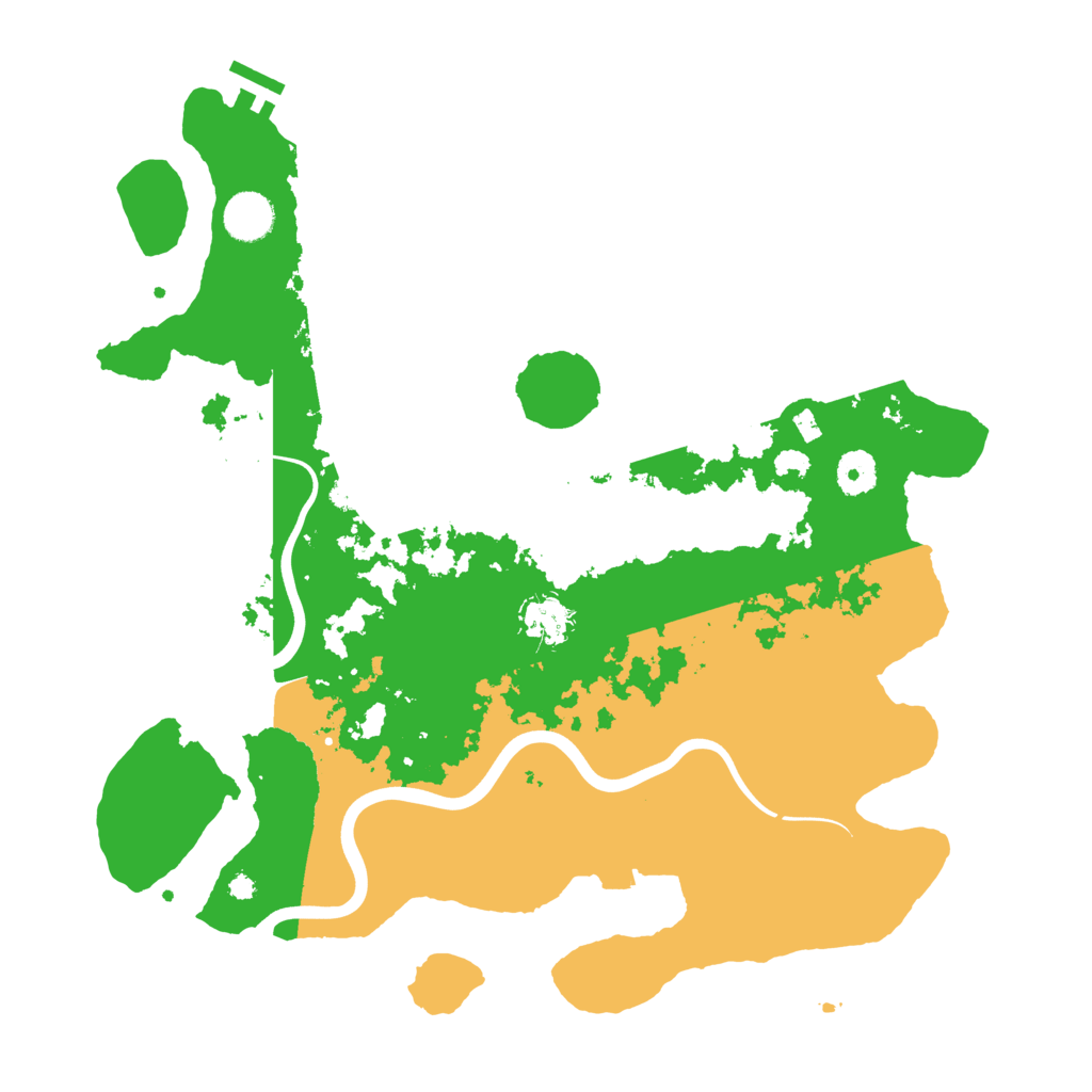 Biome Rust Map: Procedural Map, Size: 3850, Seed: 82348331