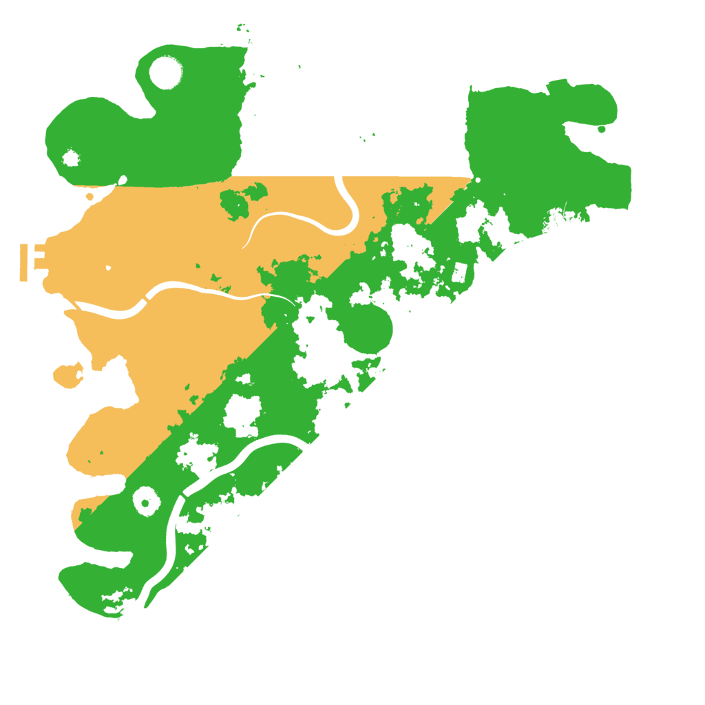 Biome Rust Map: Procedural Map, Size: 3800, Seed: 29471844