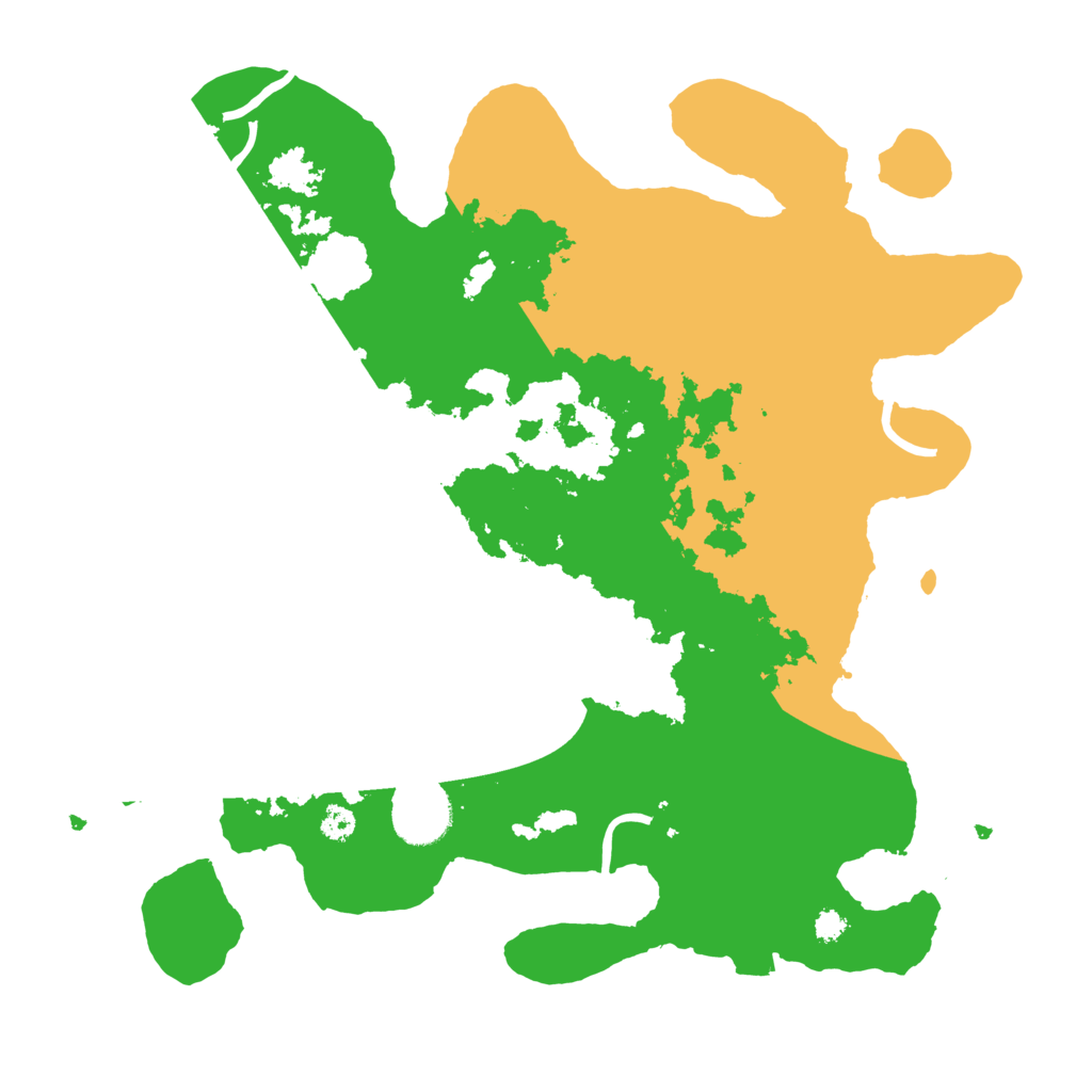 Biome Rust Map: Procedural Map, Size: 3250, Seed: 1270649917