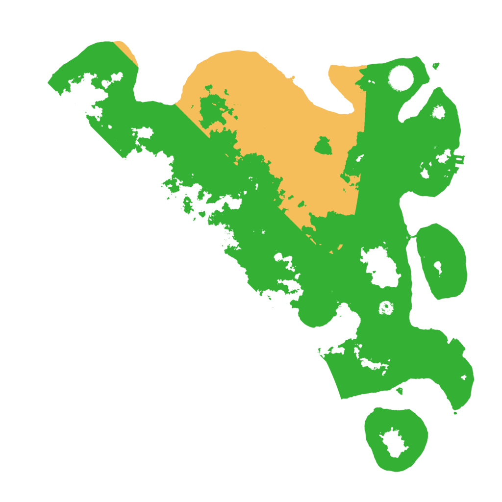 Biome Rust Map: Procedural Map, Size: 3550, Seed: 87306226