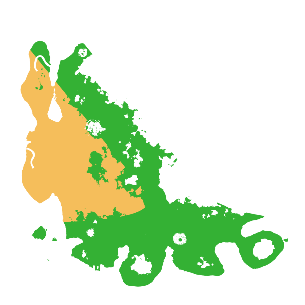 Biome Rust Map: Procedural Map, Size: 3600, Seed: 78565428