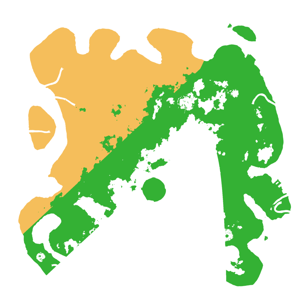 Biome Rust Map: Procedural Map, Size: 3650, Seed: 90404947