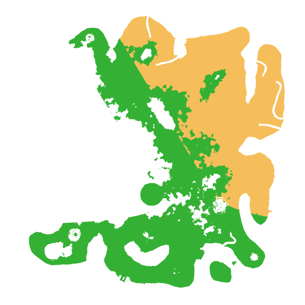 Biome Rust Map: Procedural Map, Size: 3550, Seed: 34328186