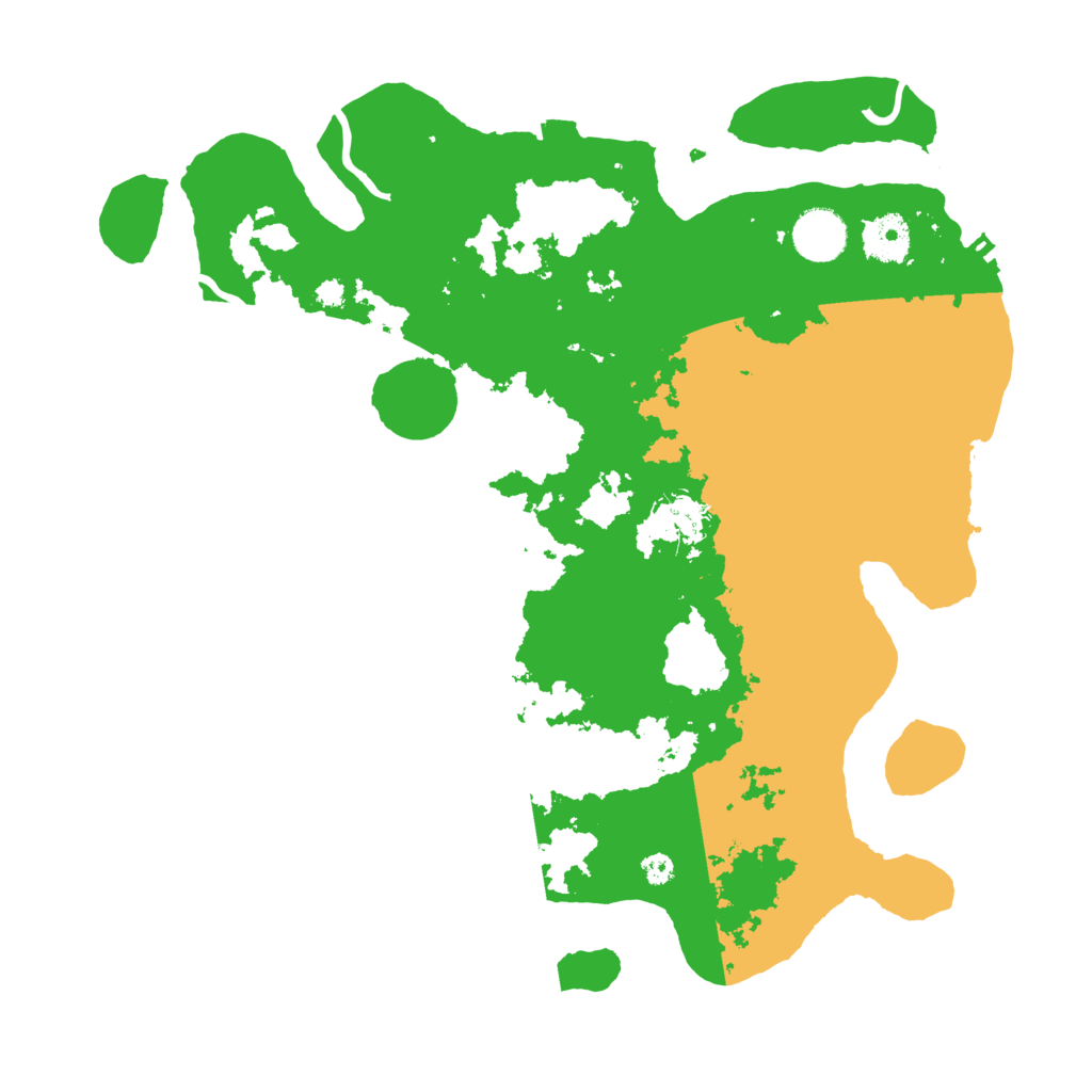 Biome Rust Map: Procedural Map, Size: 3600, Seed: 6624870