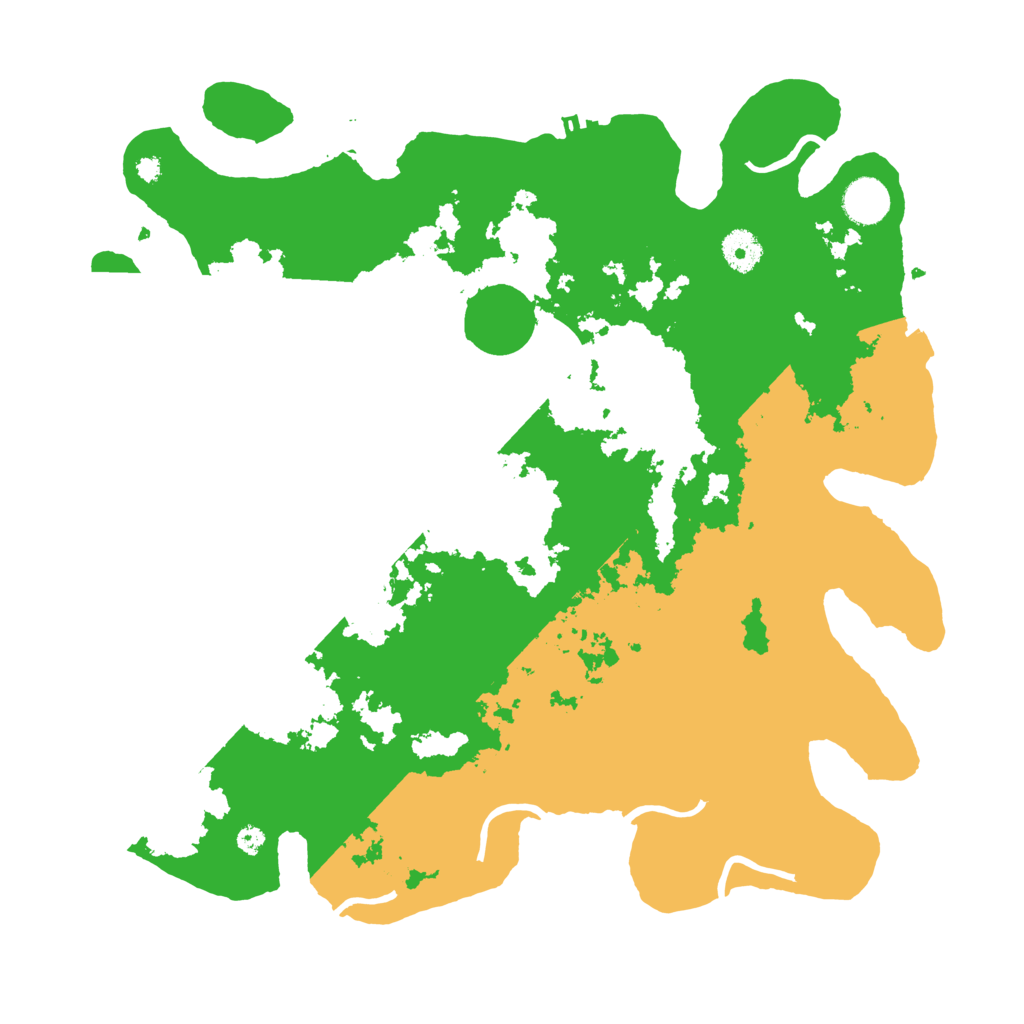 Biome Rust Map: Procedural Map, Size: 3850, Seed: 80602073