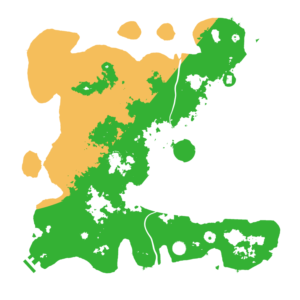 Biome Rust Map: Procedural Map, Size: 3850, Seed: 90418241