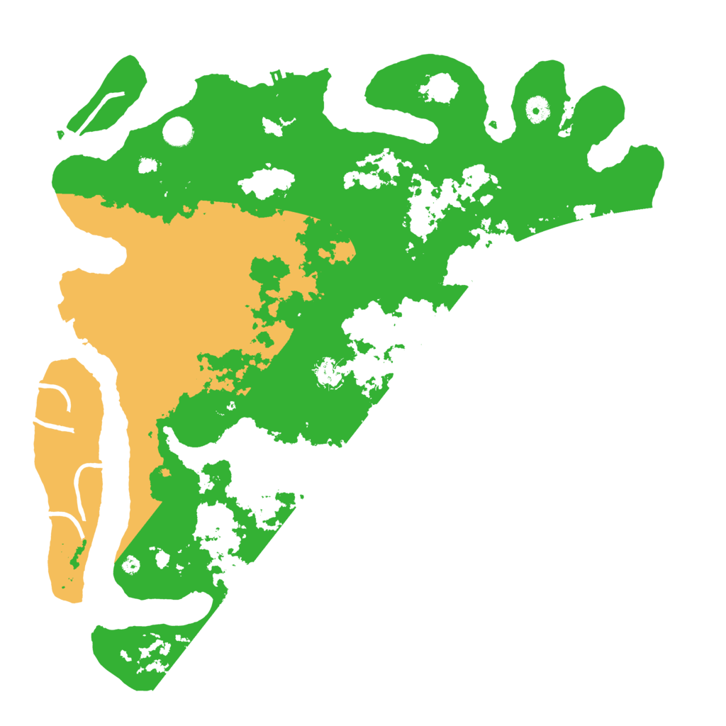 Biome Rust Map: Procedural Map, Size: 4300, Seed: 634848