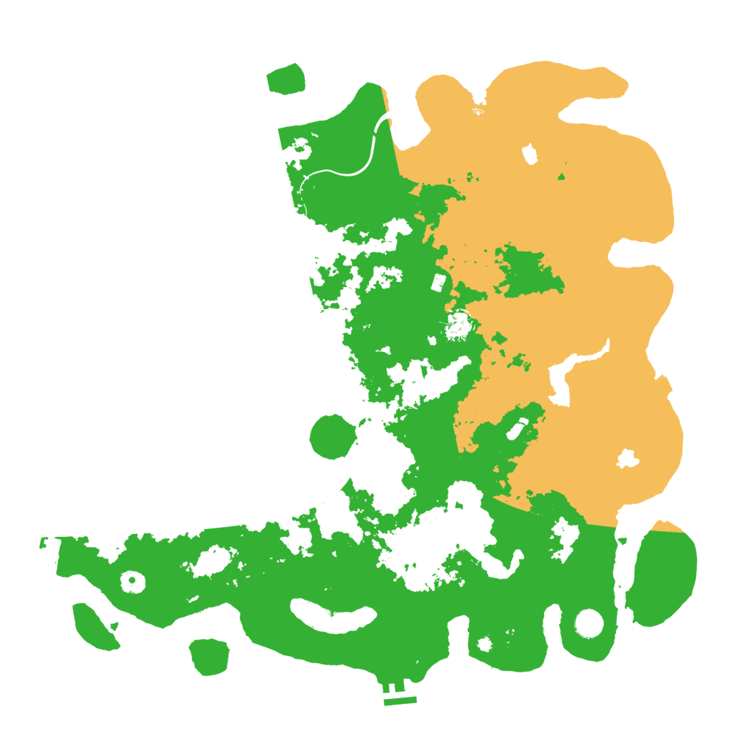 Biome Rust Map: Procedural Map, Size: 4500, Seed: 1019336332