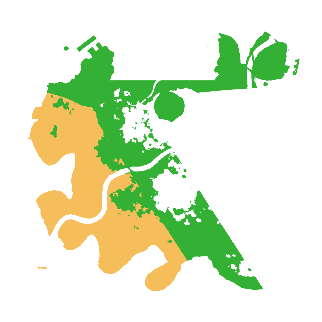 Biome Rust Map: Procedural Map, Size: 3000, Seed: 1134920580