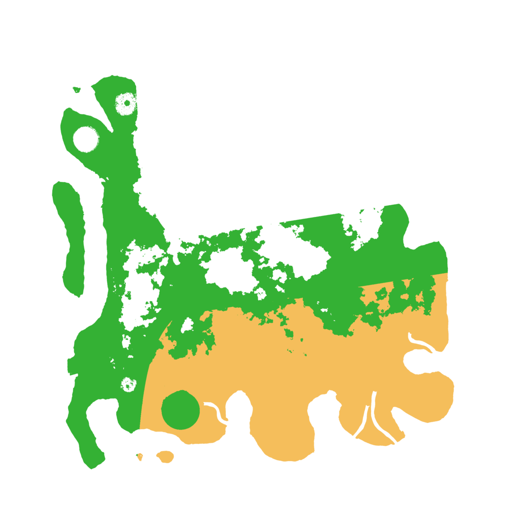 Biome Rust Map: Procedural Map, Size: 3500, Seed: 98865976