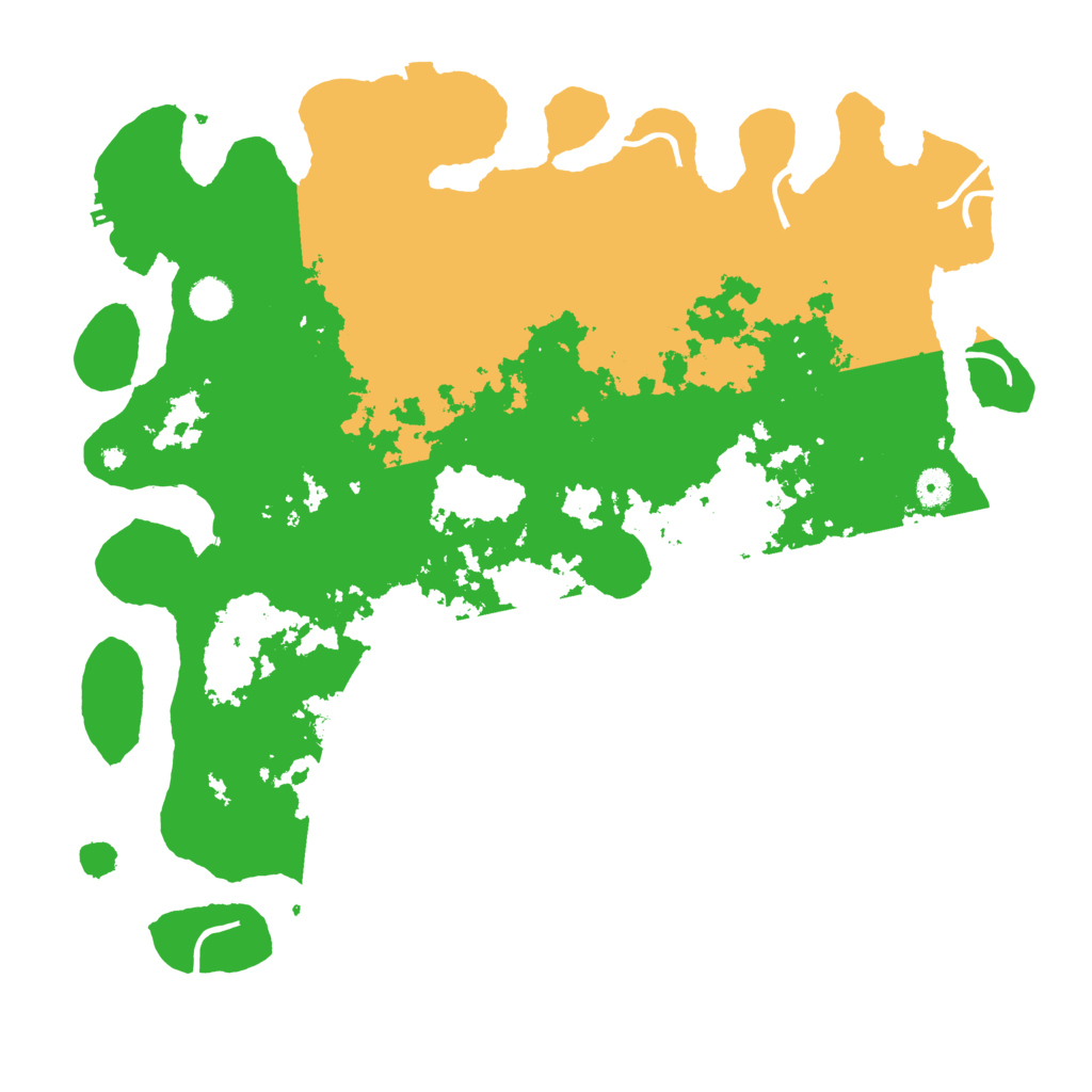 Biome Rust Map: Procedural Map, Size: 4500, Seed: 1887717089