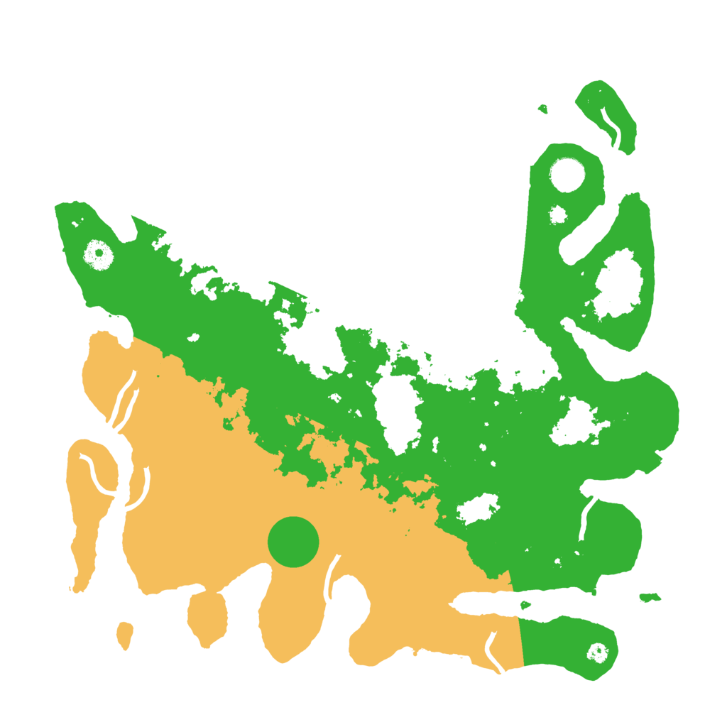 Biome Rust Map: Procedural Map, Size: 3750, Seed: 876543210