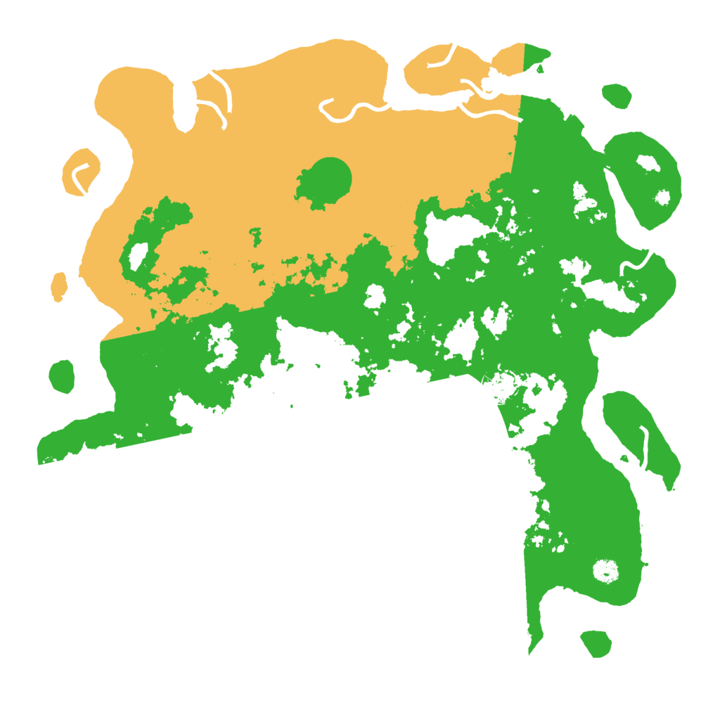 Biome Rust Map: Procedural Map, Size: 4400, Seed: 98460603