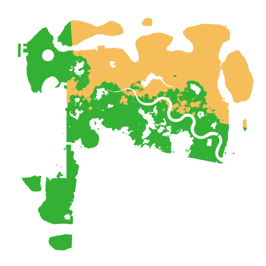 Biome Rust Map: Procedural Map, Size: 4000, Seed: 46166115