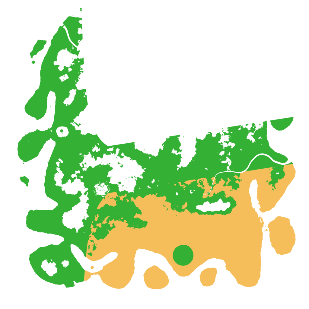 Biome Rust Map: Procedural Map, Size: 3950, Seed: 39872137