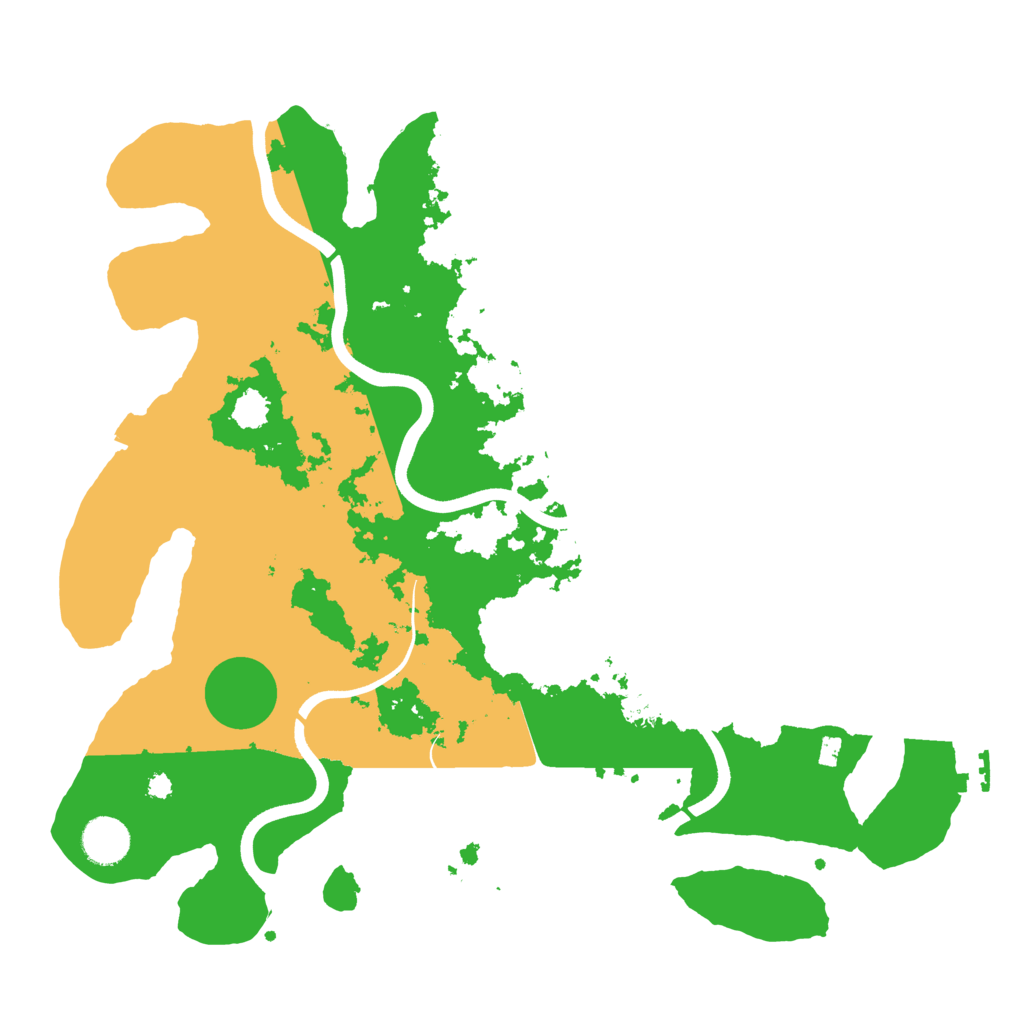 Biome Rust Map: Procedural Map, Size: 3750, Seed: 433859278