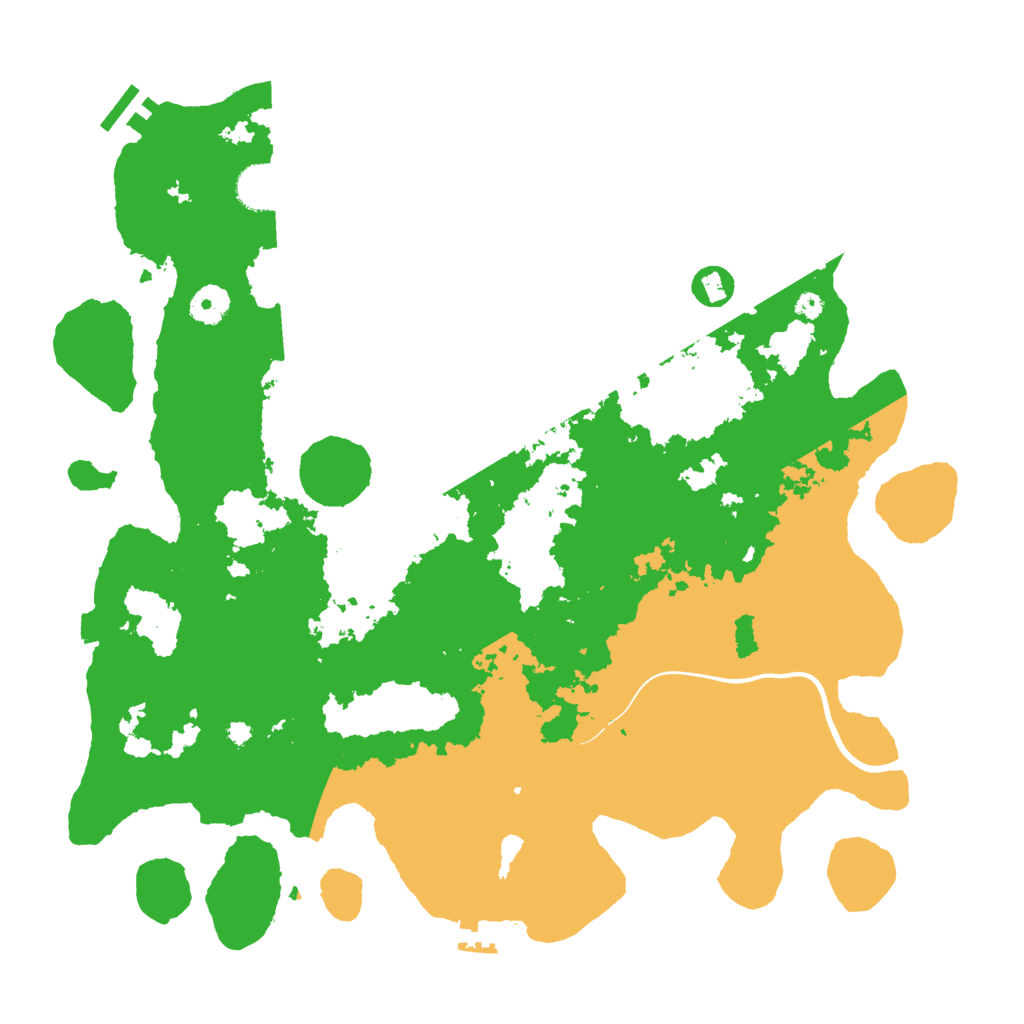 Biome Rust Map: Procedural Map, Size: 3950, Seed: 93272040