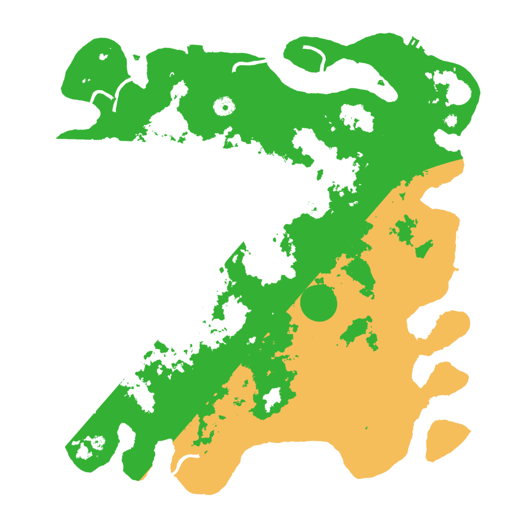Biome Rust Map: Procedural Map, Size: 3900, Seed: 81408749