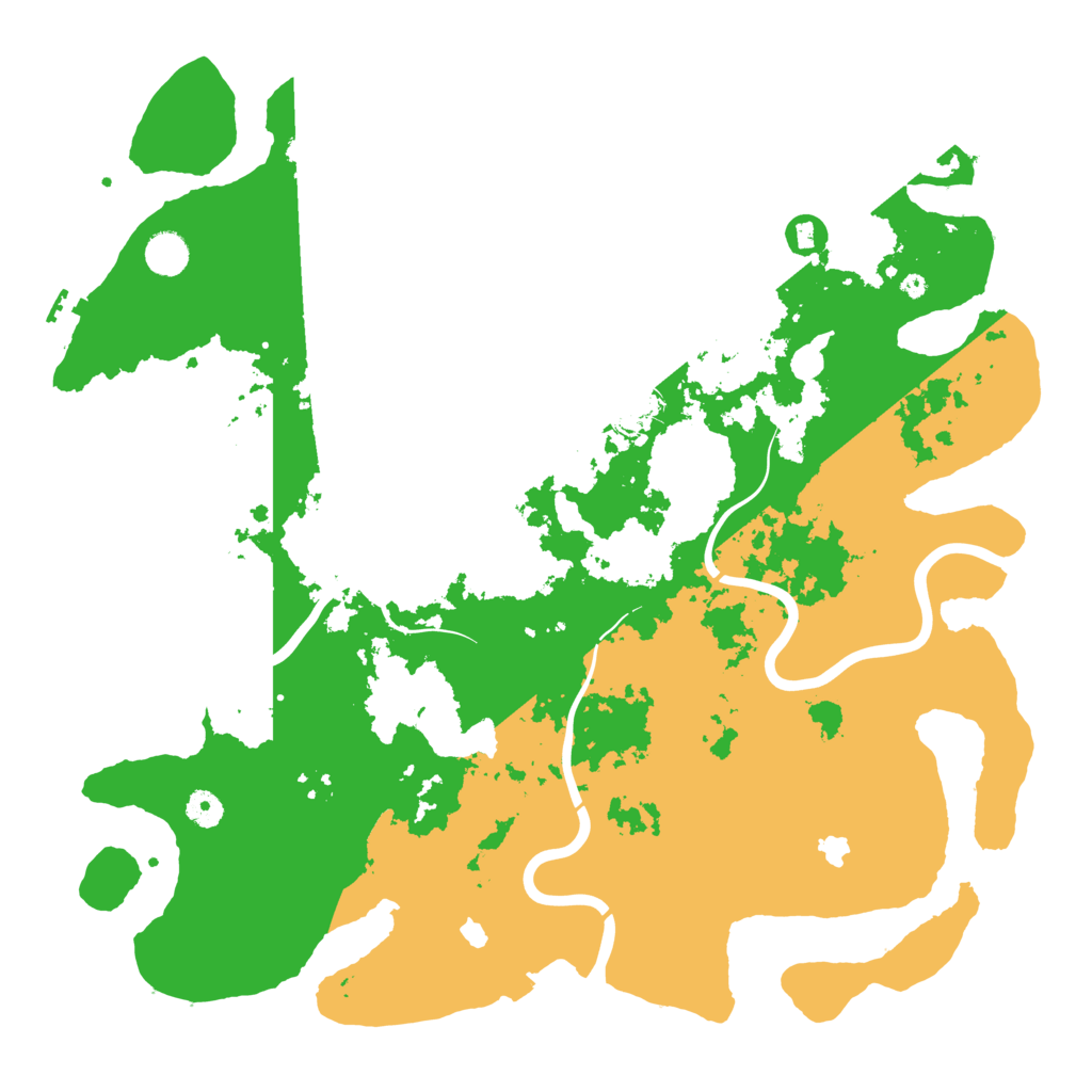 Biome Rust Map: Procedural Map, Size: 4500, Seed: 1740025909