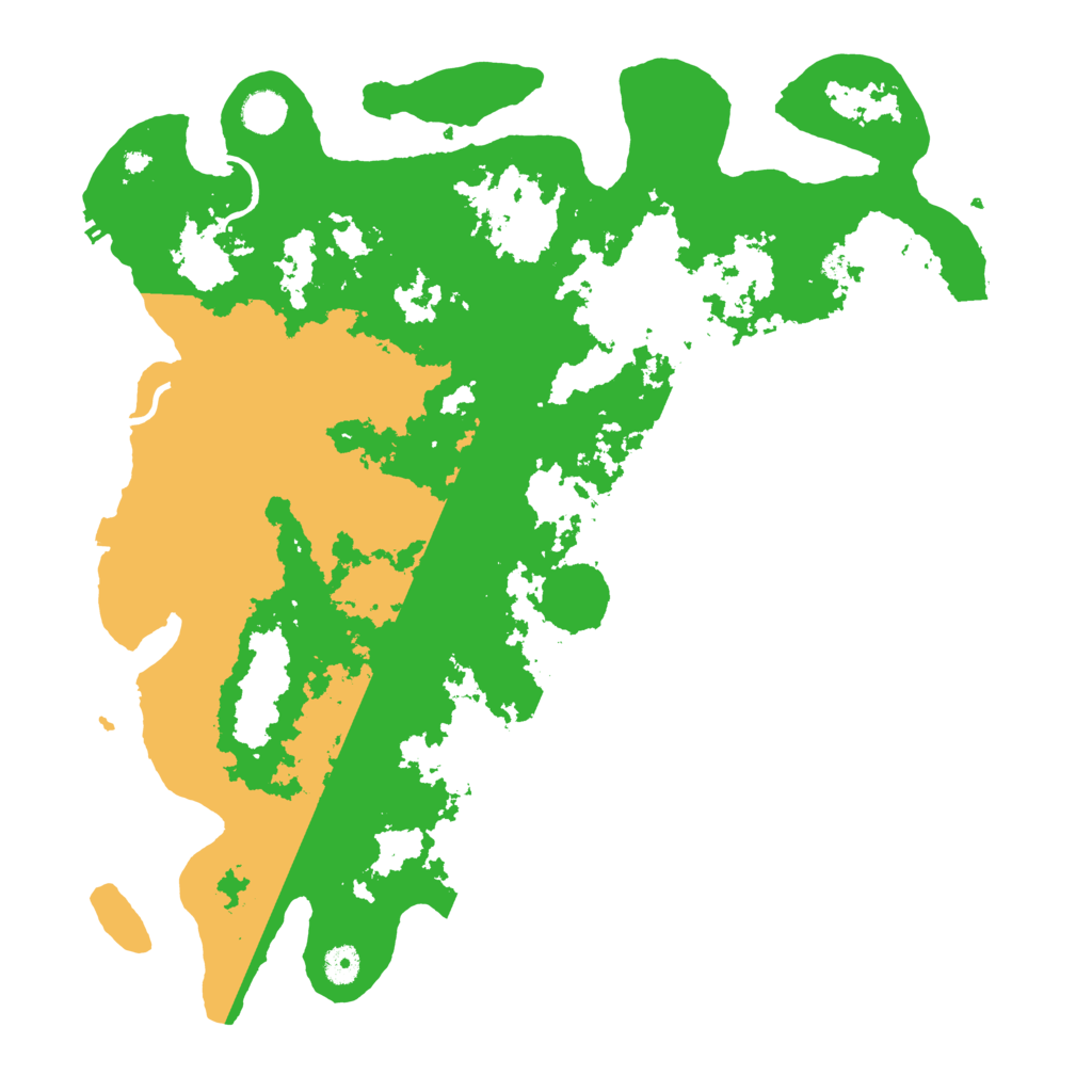 Biome Rust Map: Procedural Map, Size: 4400, Seed: 39738697
