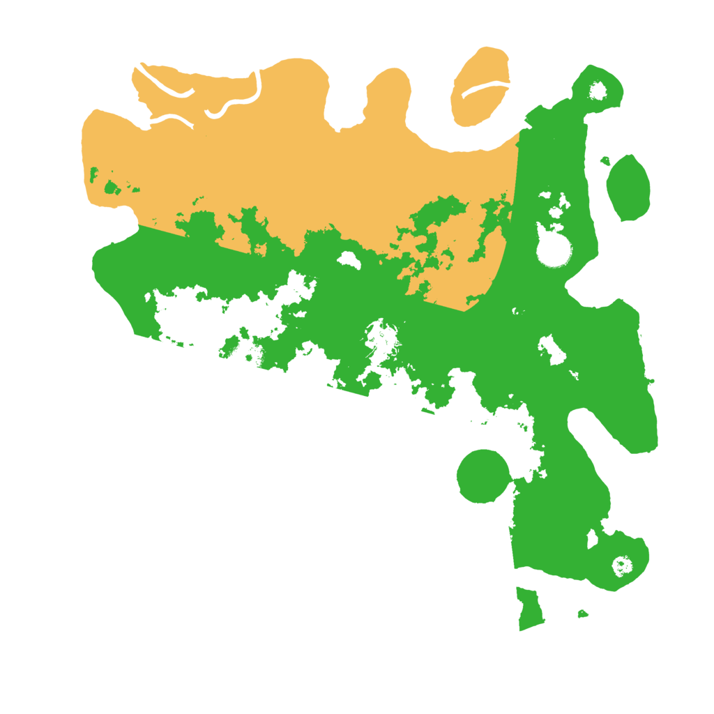 Biome Rust Map: Procedural Map, Size: 3650, Seed: 53313221