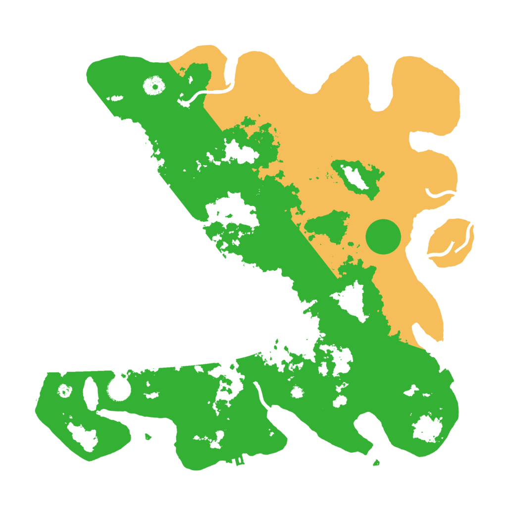Biome Rust Map: Procedural Map, Size: 3800, Seed: 98241338
