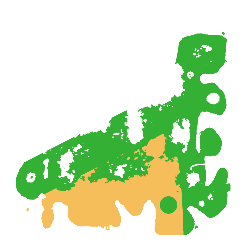 Biome Rust Map: Procedural Map, Size: 3800, Seed: 48647590