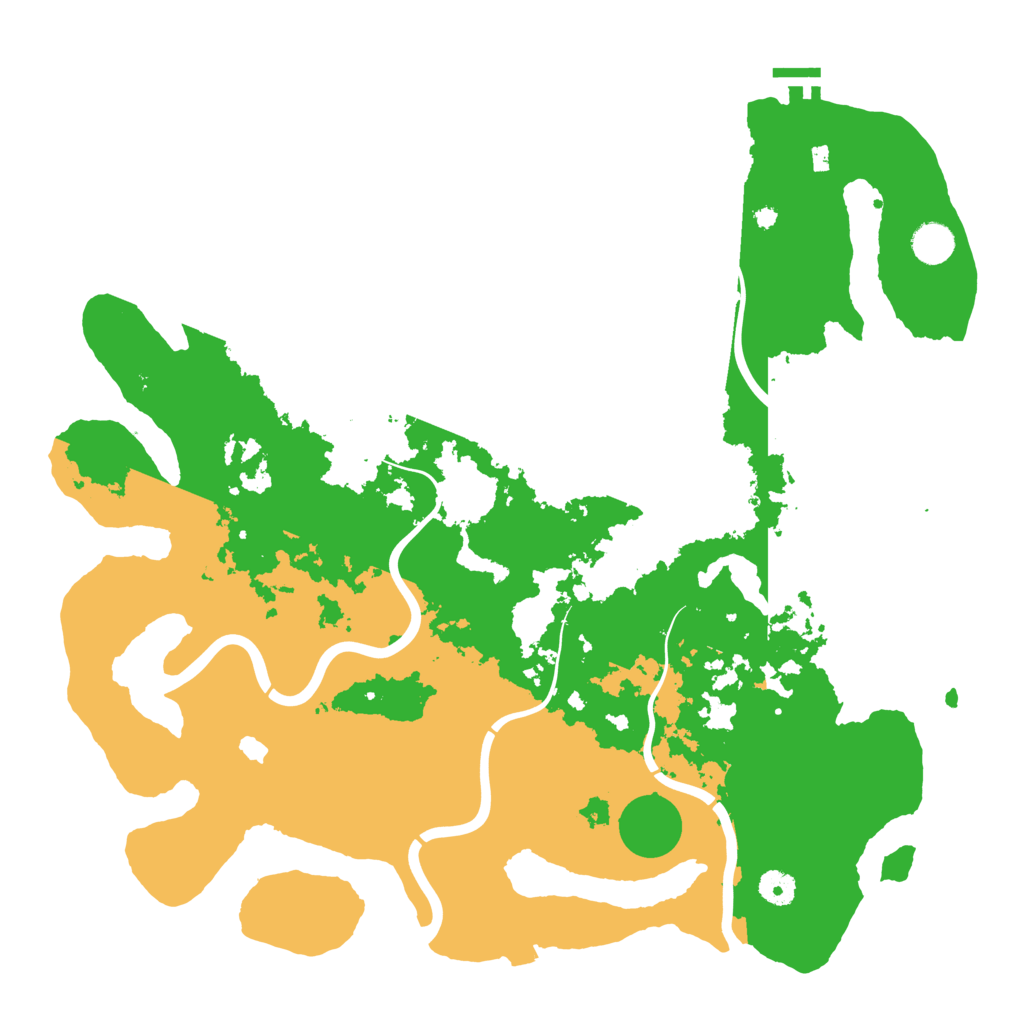 Biome Rust Map: Procedural Map, Size: 4300, Seed: 9569717