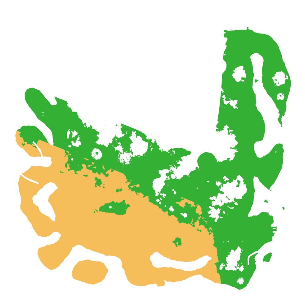 Biome Rust Map: Procedural Map, Size: 4300, Seed: 9569717