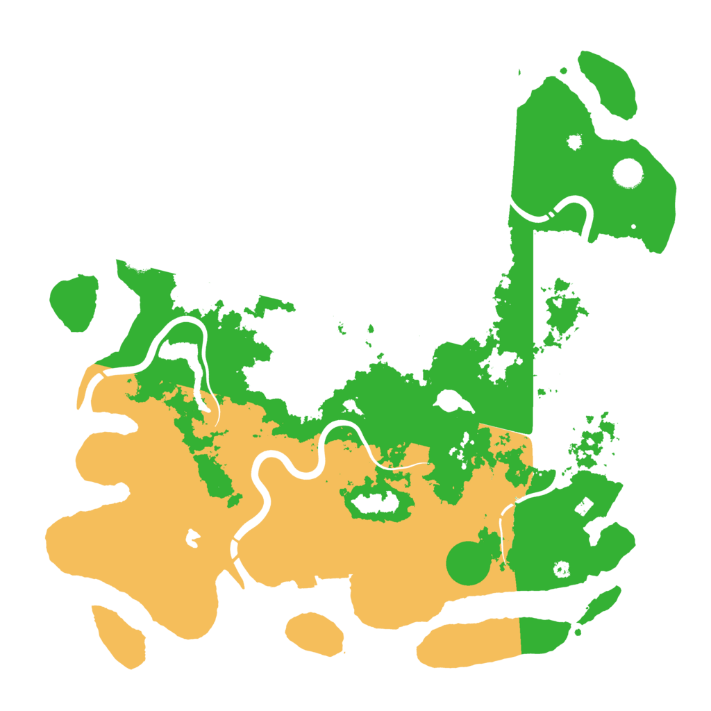 Biome Rust Map: Procedural Map, Size: 4250, Seed: 6533937