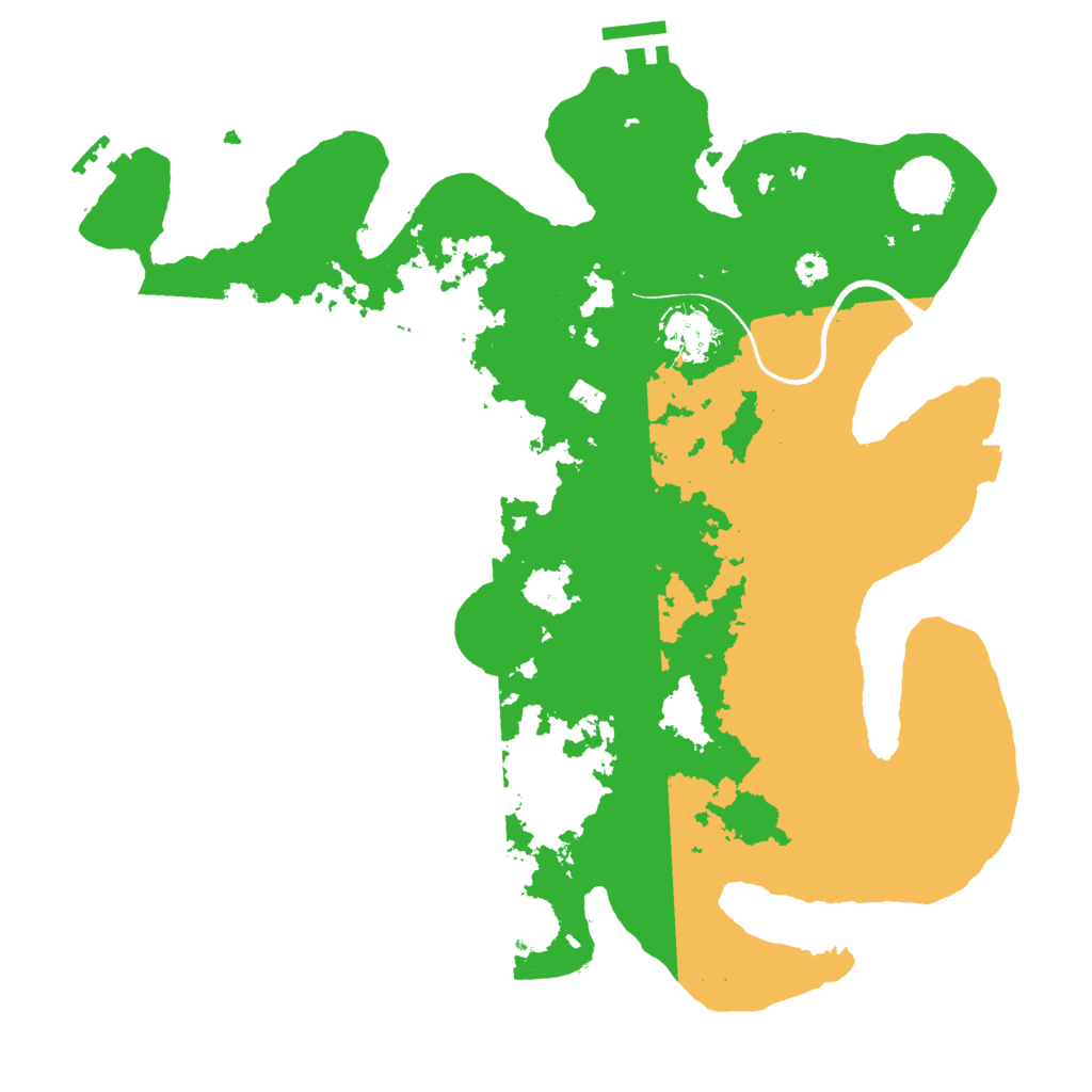 Biome Rust Map: Procedural Map, Size: 3450, Seed: 86337821