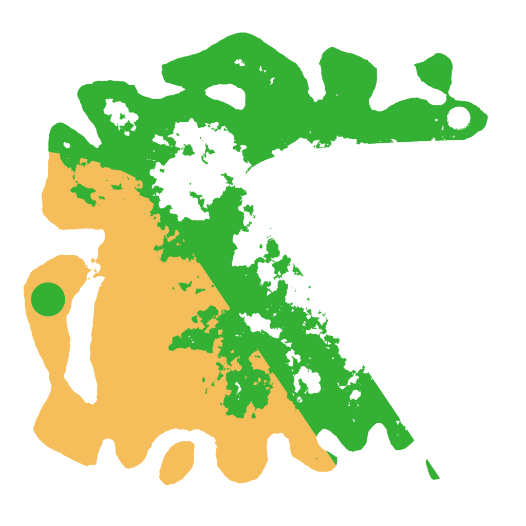 Biome Rust Map: Barren, Size: 4100, Seed: 51471409